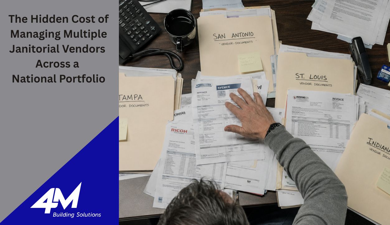 7 Hidden Costs of Managing Multiple Janitorial Vendors Across a National Portfolio