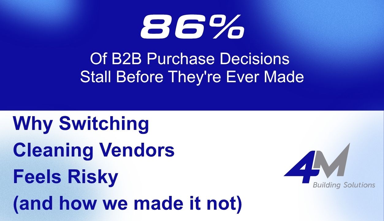 Why Switching Cleaning Vendors Feels Risky (And How We Made It Not)